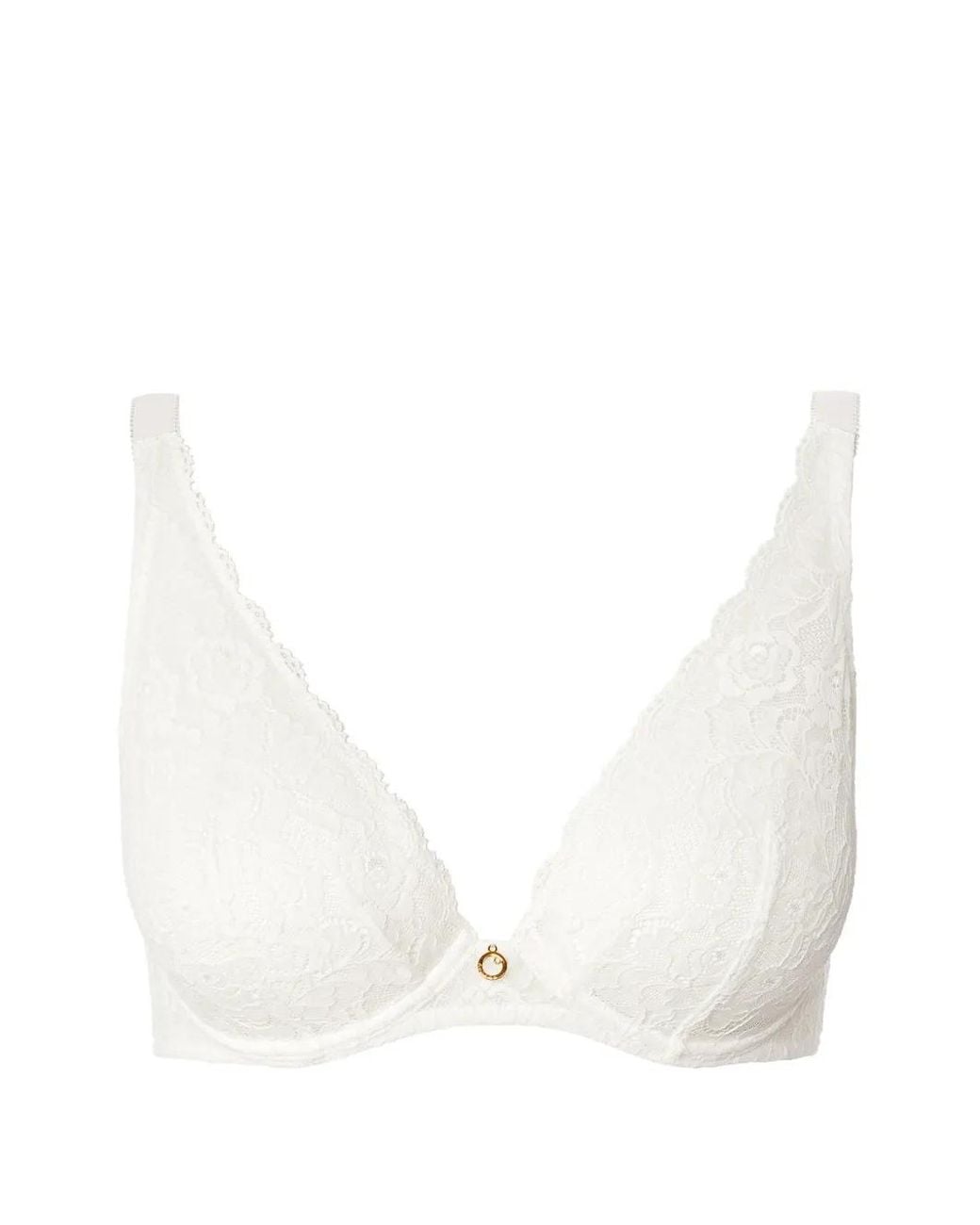 Aubade White Rosessence Lace-Trim Bra