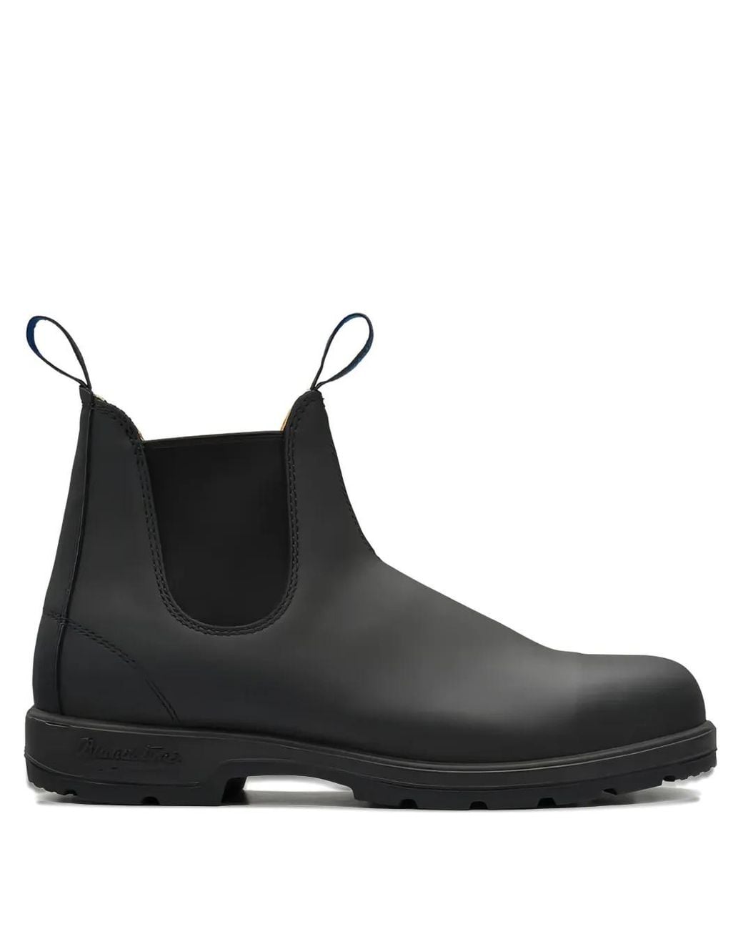 Blundstone Black Elasticated Leather Boots for men