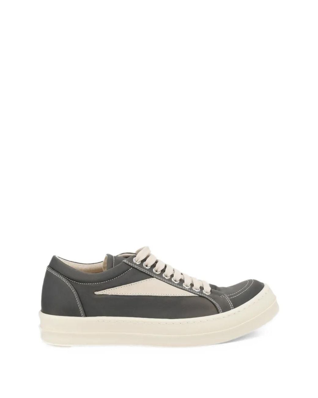 Rick Owens White Vintage Sneakers