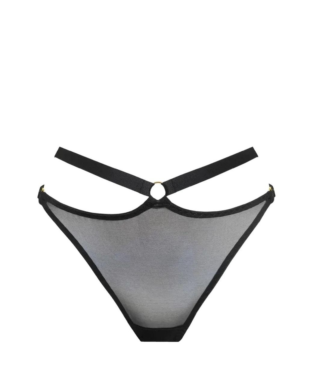 Bordelle Gray String Signature En Mesh