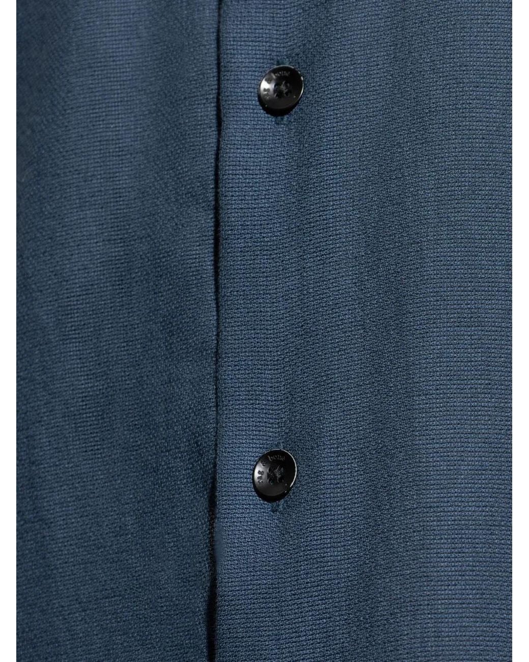 Blue Rag Button Rag & Bone Textured Button-Up Shirt in Blue for Men | Lyst