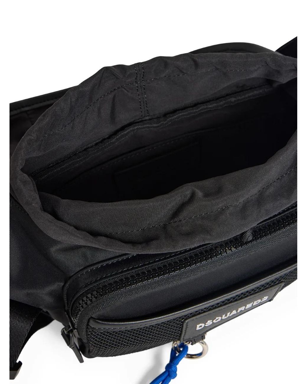 DSquared² Black Gürteltasche Mit Mesh-Einsatz