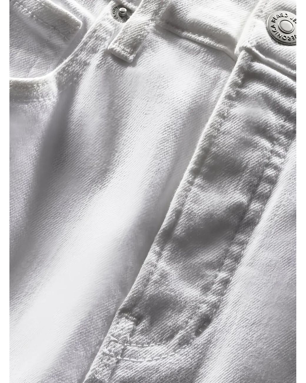 Veronica Beard Carly Flared Jeans in het White