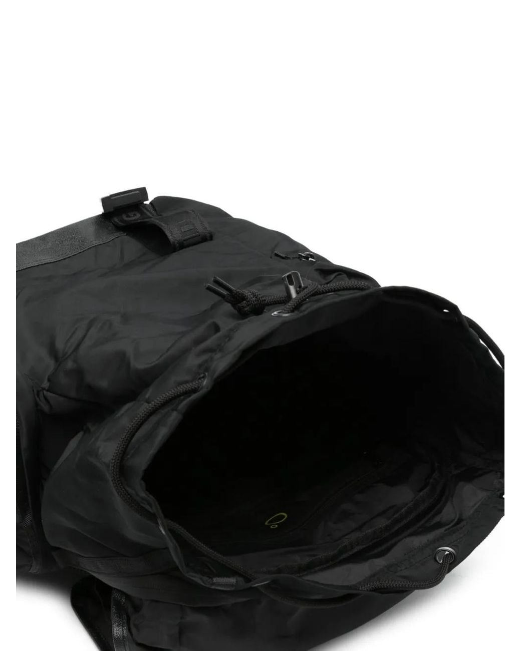 OFF GRID Black Flap Top Backpack