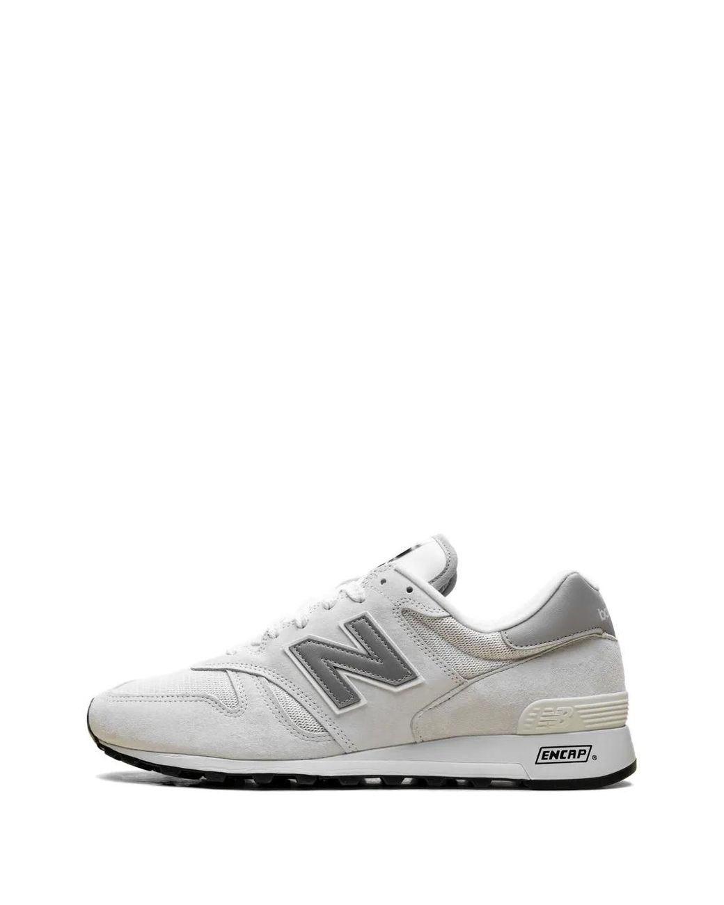 New Balance White 1300 Low-Top Sneakers