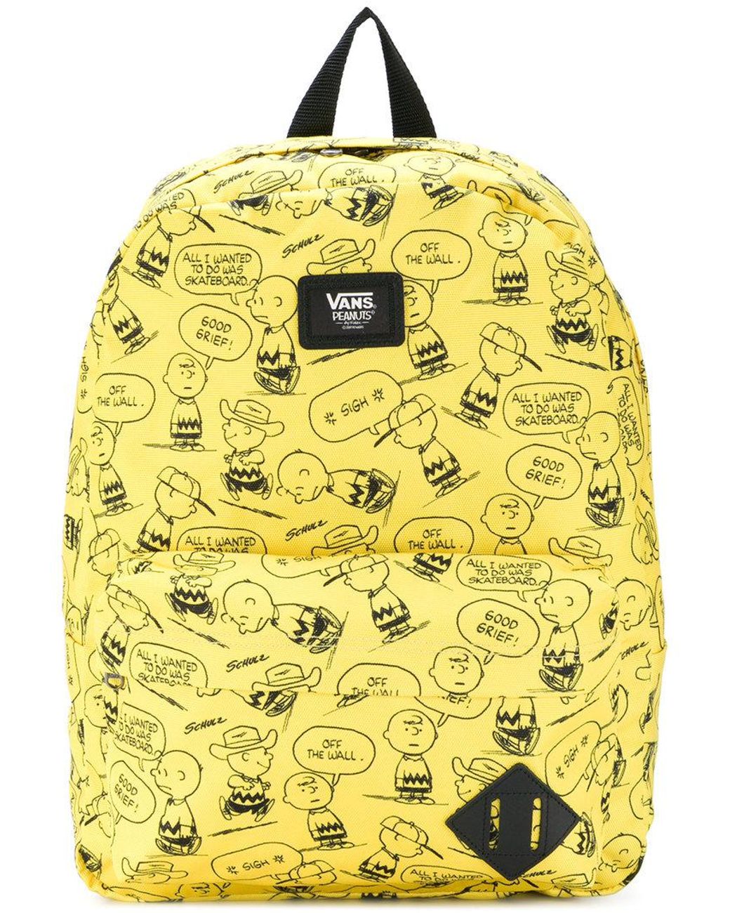Vans Old Skool Ii Backpack (peanuts) Charlie Brown in Yellow & Orange