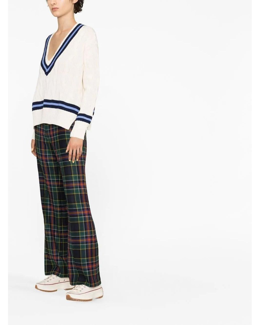 Polo Ralph Lauren Natural Cable-Knit Cricket Sweater