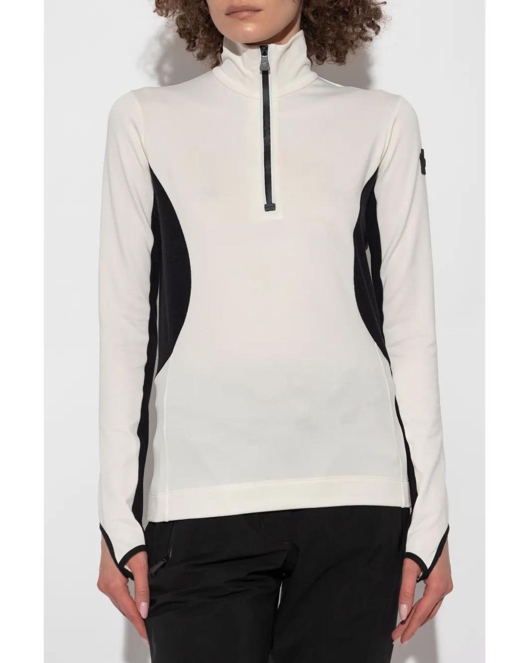 Moncler Natural Colour-Block Ski Top