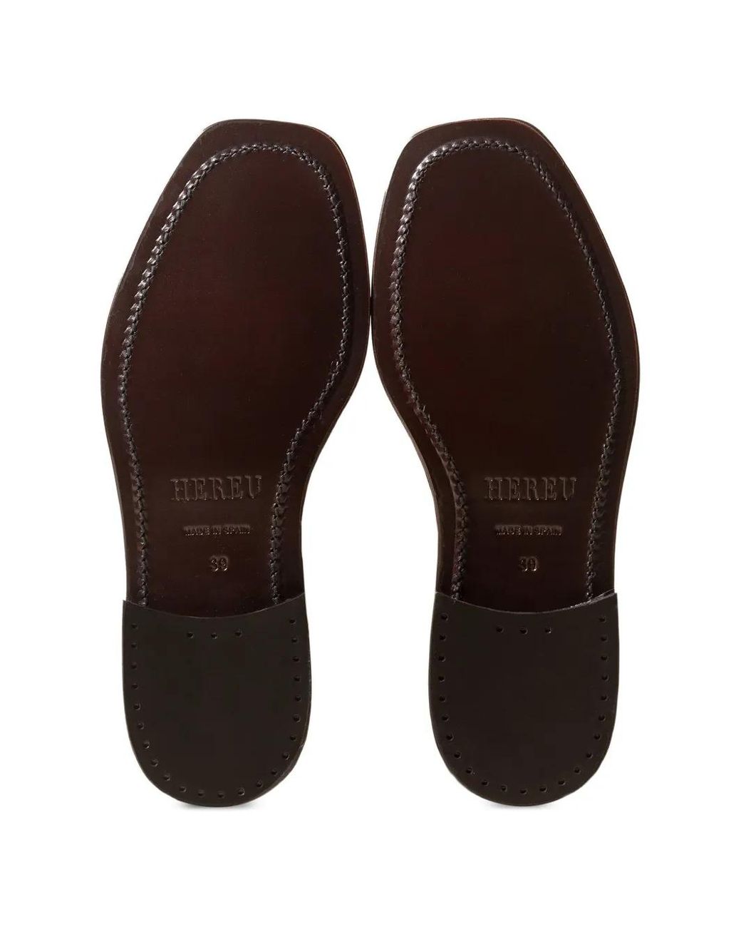 Hereu White Marti Fringe Loafers for men
