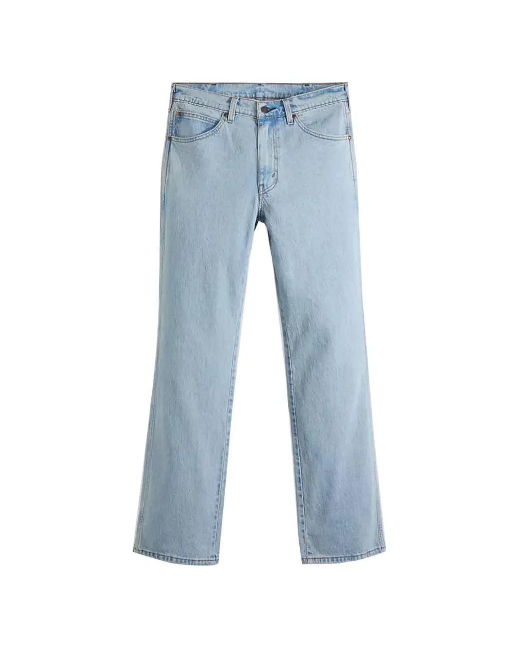 Levi's Blue 537 Western Zip-Up Bootcut Jeans for men
