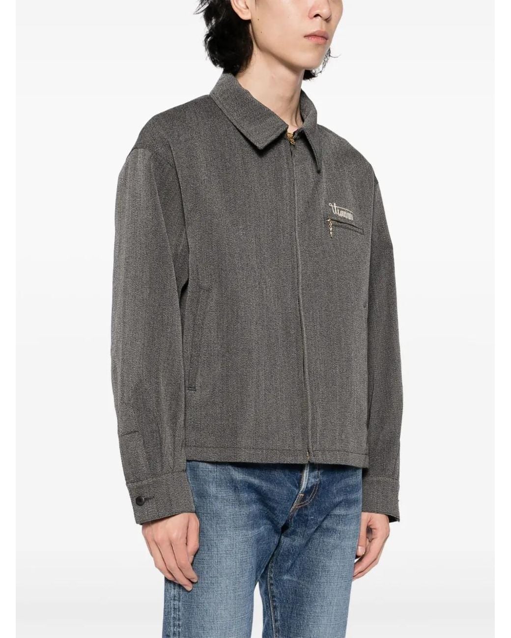 Visvim Gray Strato Jacket for men