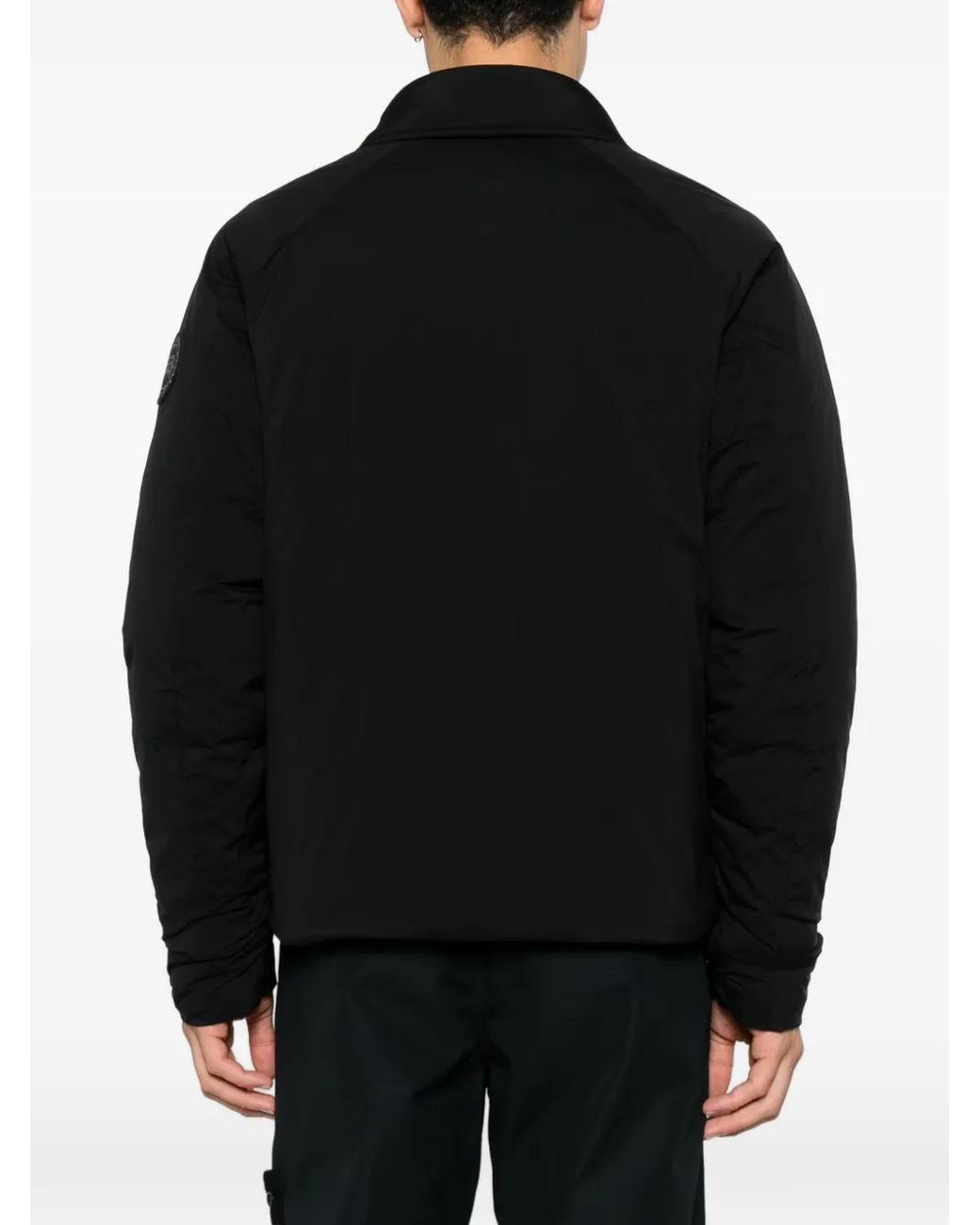 Canada Goose Black Nylon Lodge Down Jacket for men