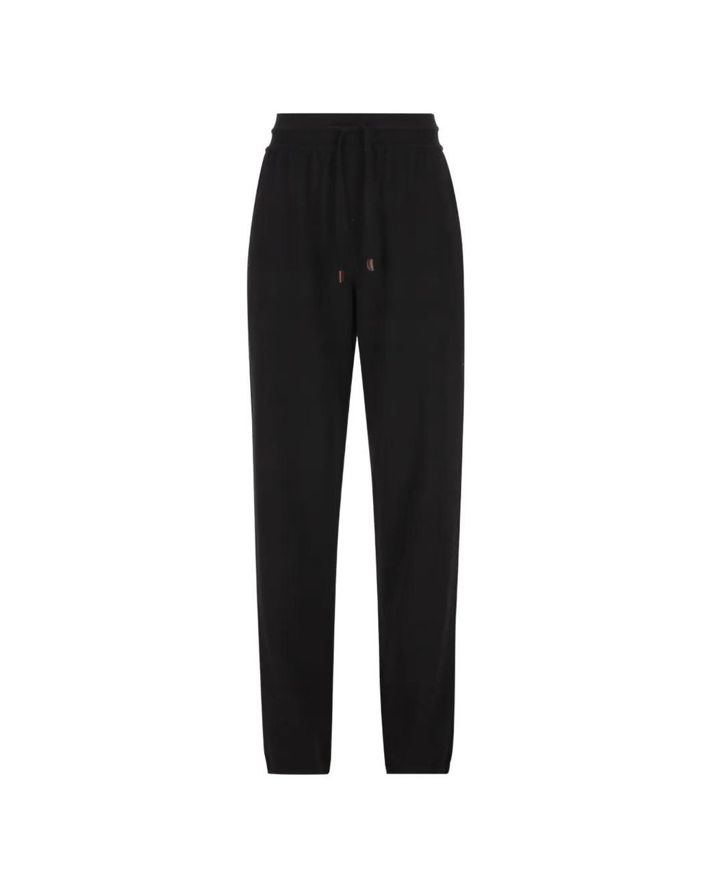 Loro Piana Black Elasticated-Waist Track Pants