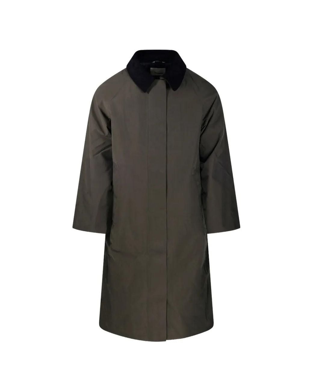 Tretorn Black Dawn Storm-Flap Coat