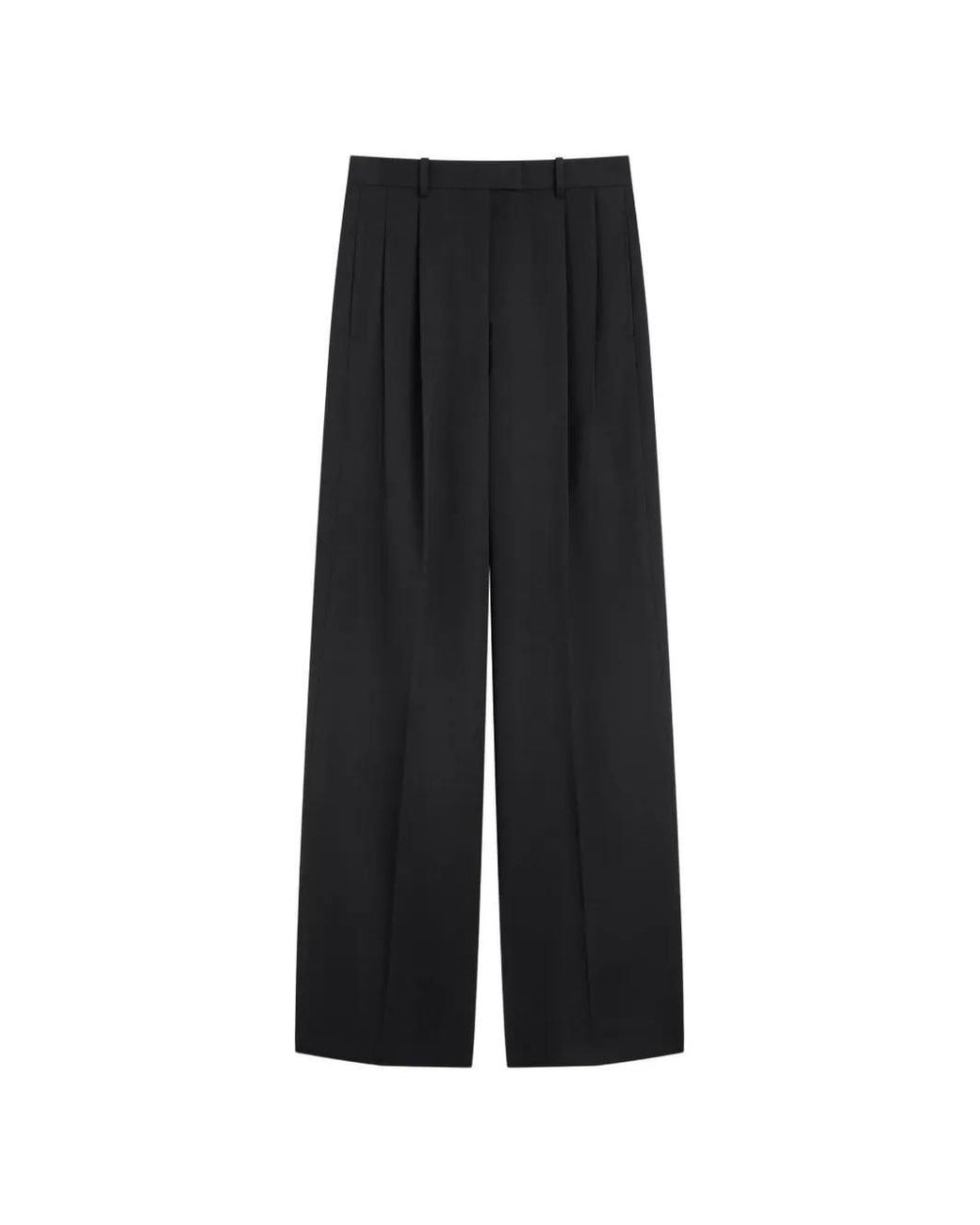 Givenchy Black Double Pleat Pants