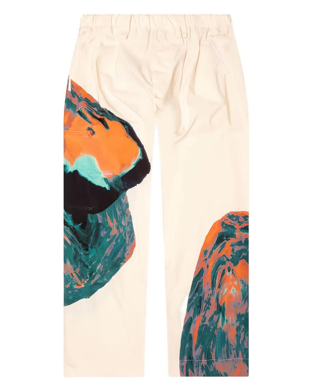 メンズ Homme Plissé Issey Miyake Agate ジップ パンツ ナチュラル | Lyst