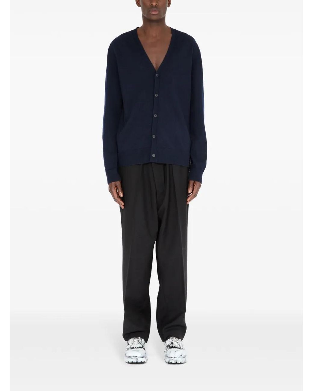 Maison Margiela Blue Sweaters for men