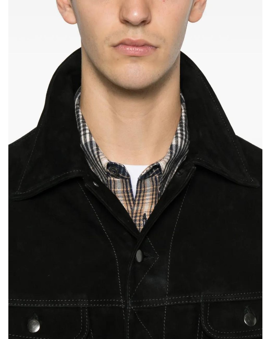 Studio Nicholson Black X Aaron Levine Boston Jacket for men