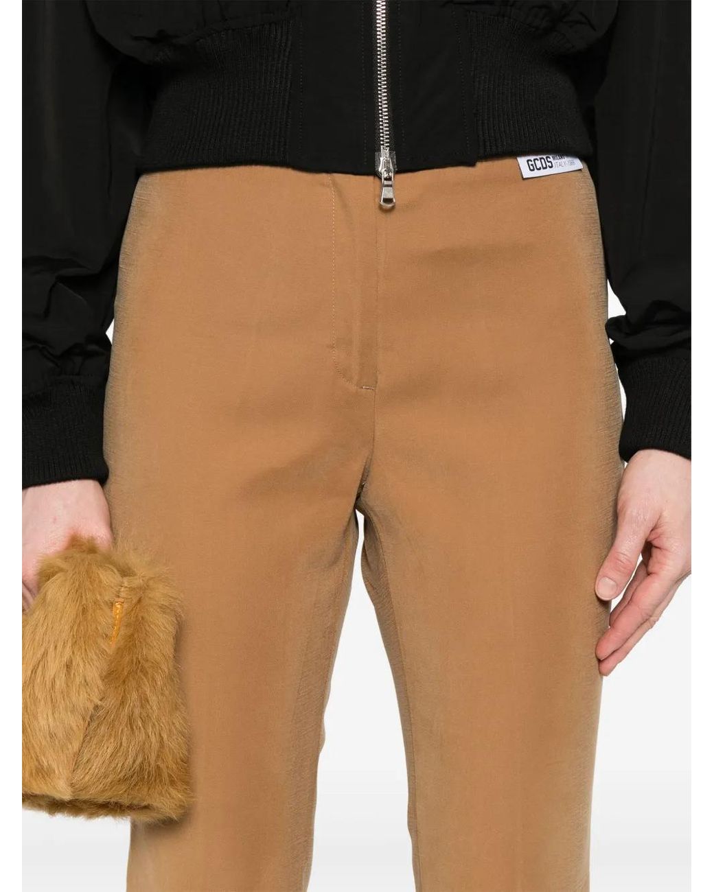 Gcds Natural Tailoring Capri Trousers