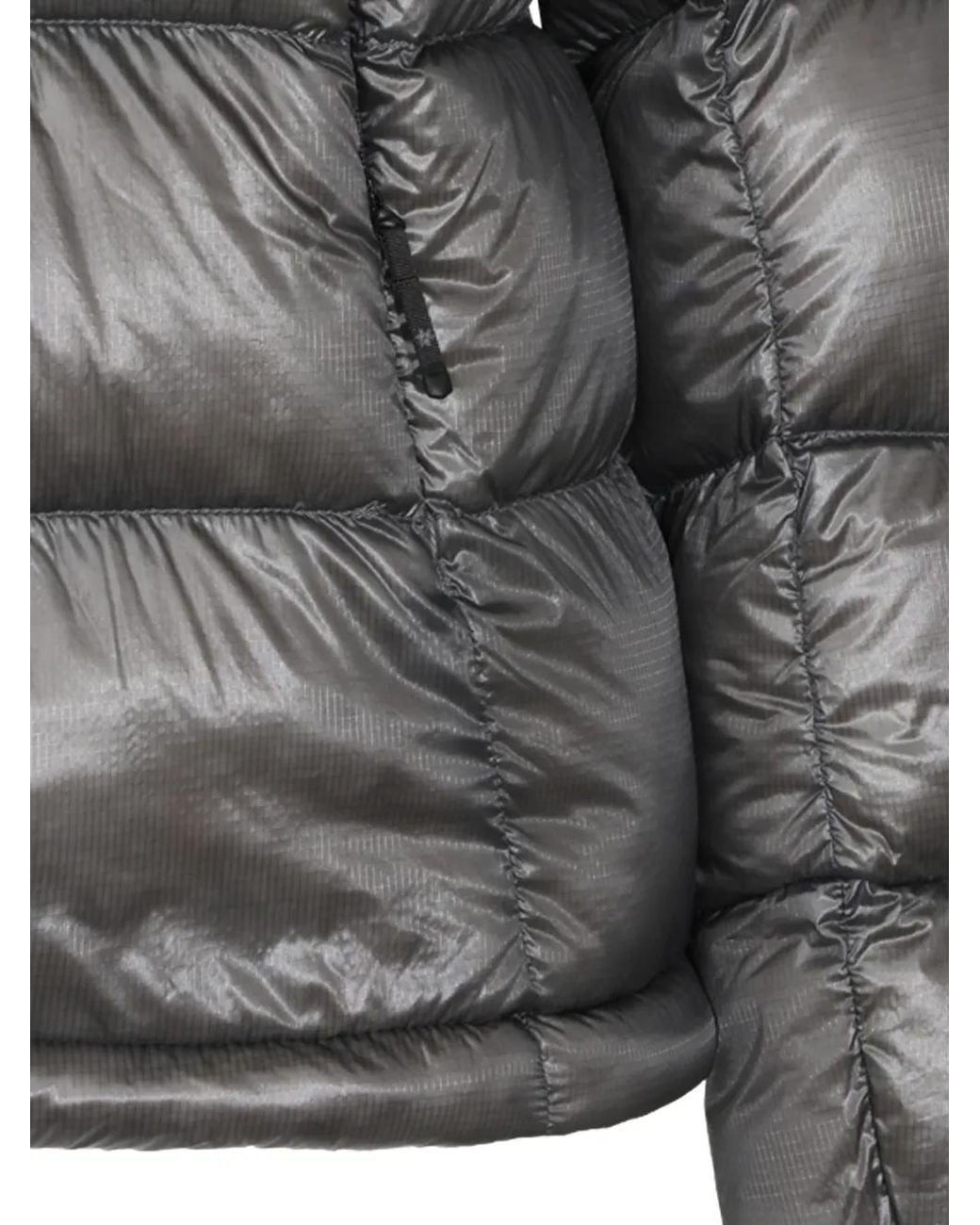 Goldwin Black Quilted Hooded Coat for men