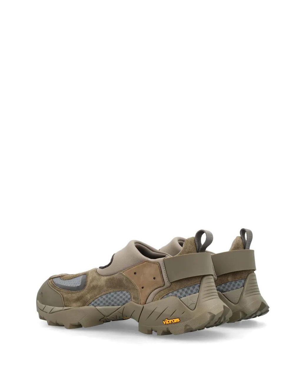 Roa Gray Rozes Panelled Sneakers