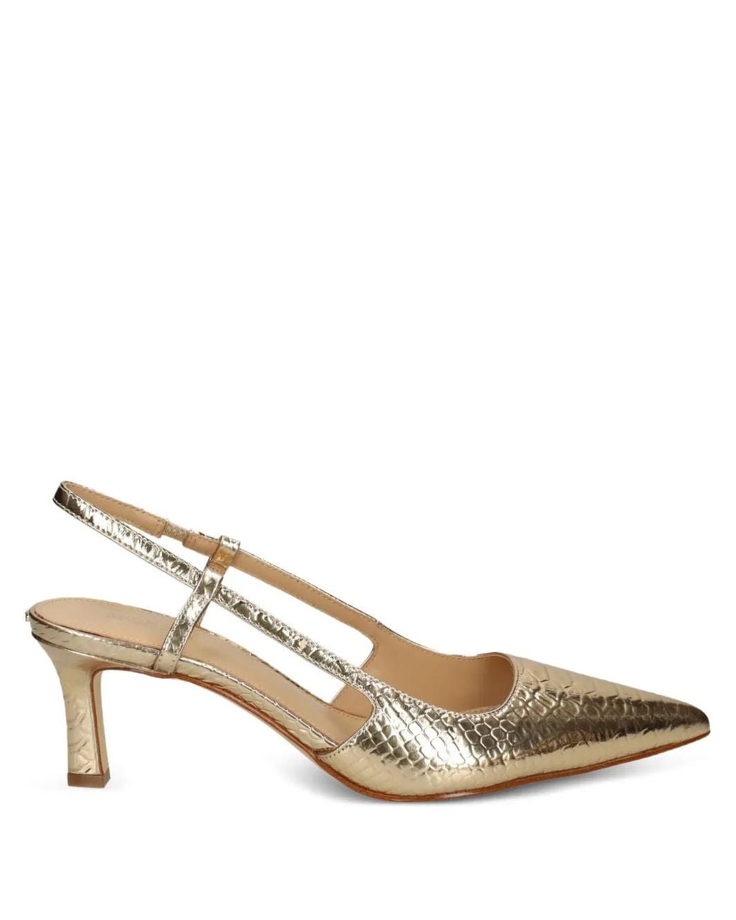 MICHAEL Michael Kors Metallic 63Mm Alora Slingback Pumps