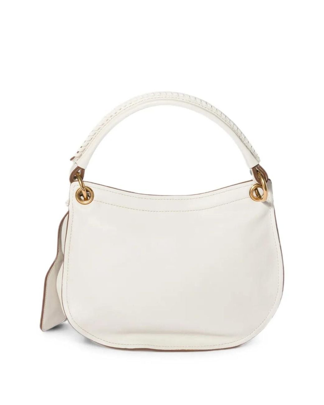 Miu Miu White Rendez-Vous Nappa Leather Bag
