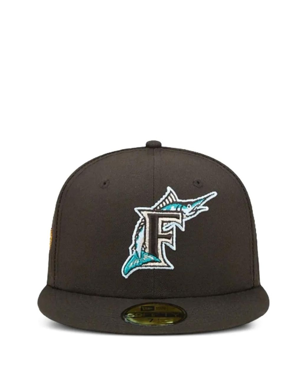 KTZ Black Casquette 59Fifty Mlb Florida Marlins Cloud Under for men