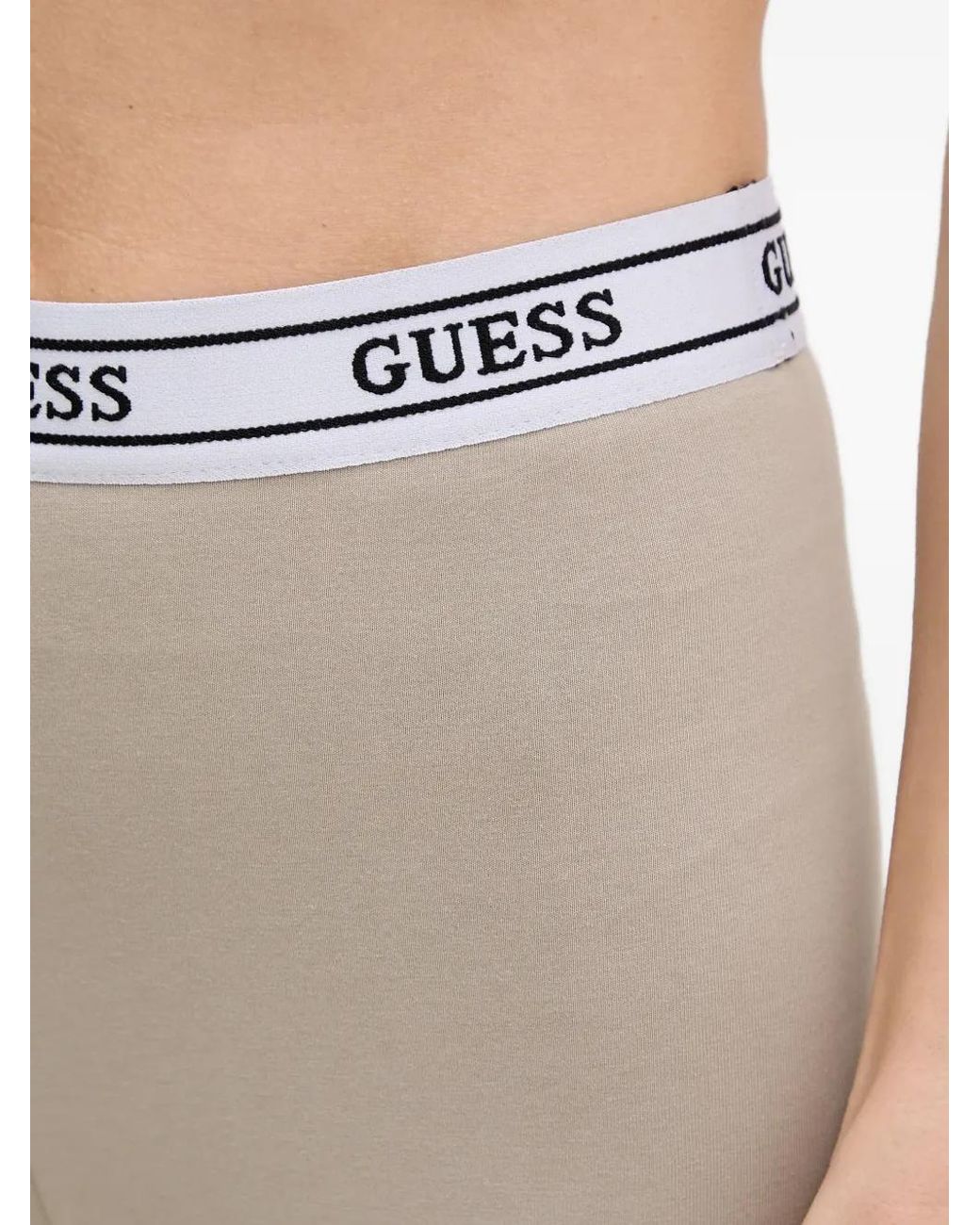 Guess Natural Logo-Waistband Leggins