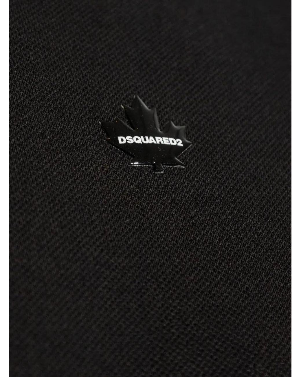 DSquared² Black T-Shirts And Polos for men