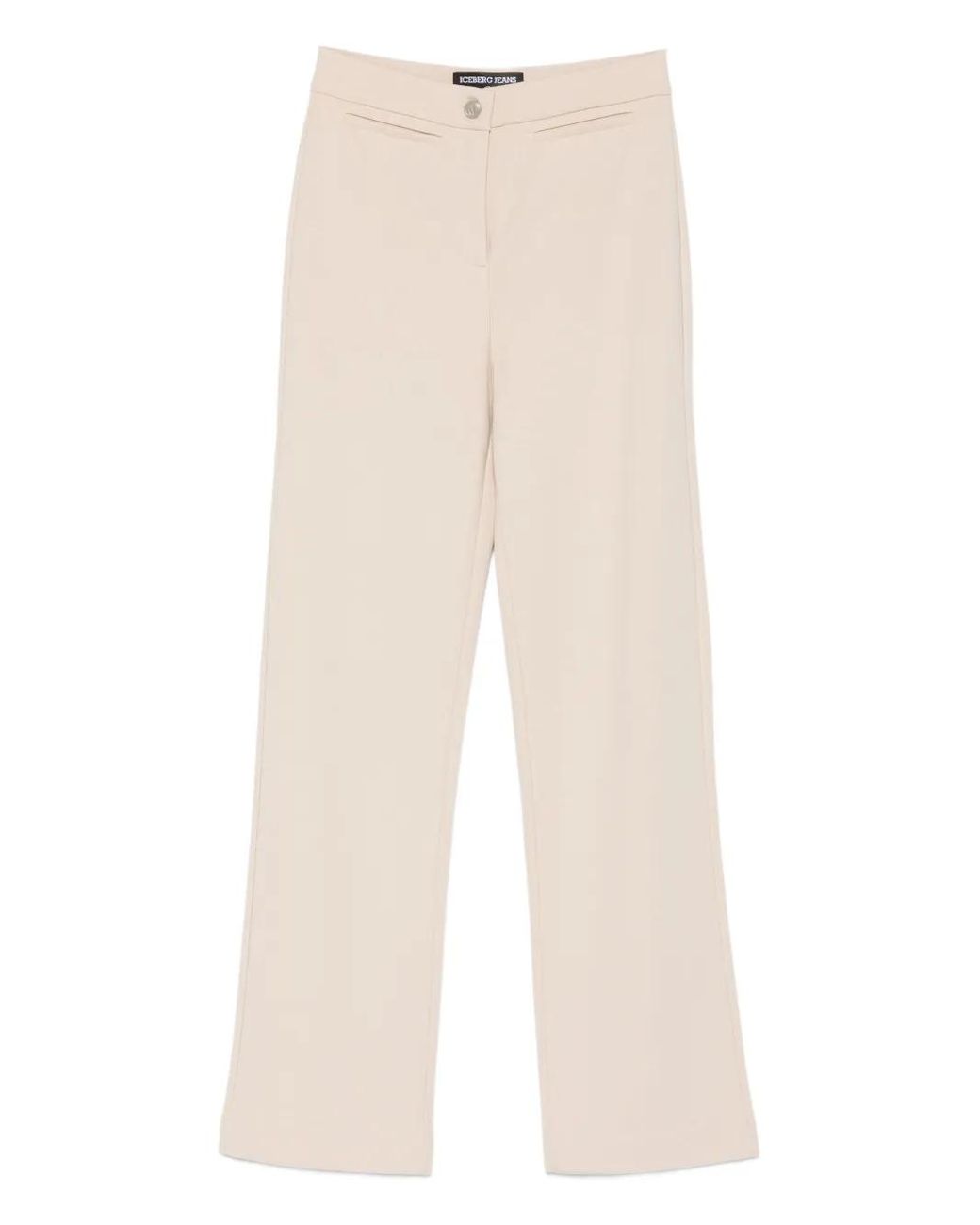 Iceberg Natural Pantalon À Poches Passepoilées