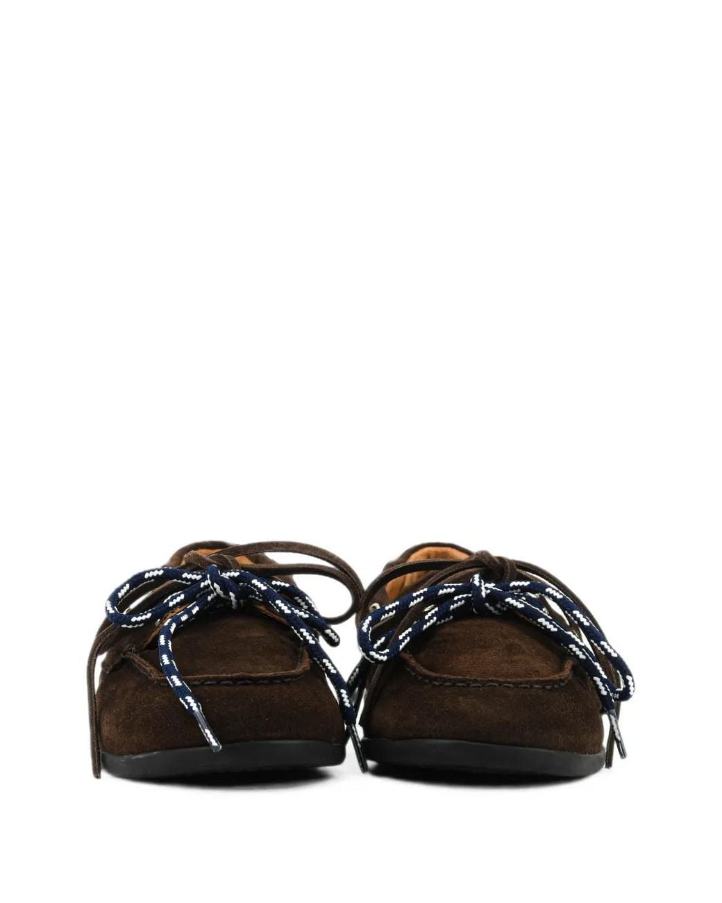Toral Shoes White Harvey Suede Boat Shoes for men