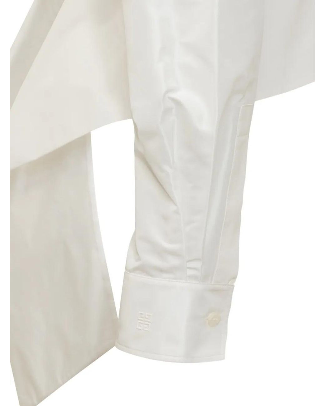 Givenchy White Shirt With Bow