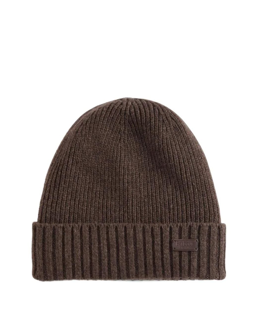 Barbour Brown Carlton Beanie for men