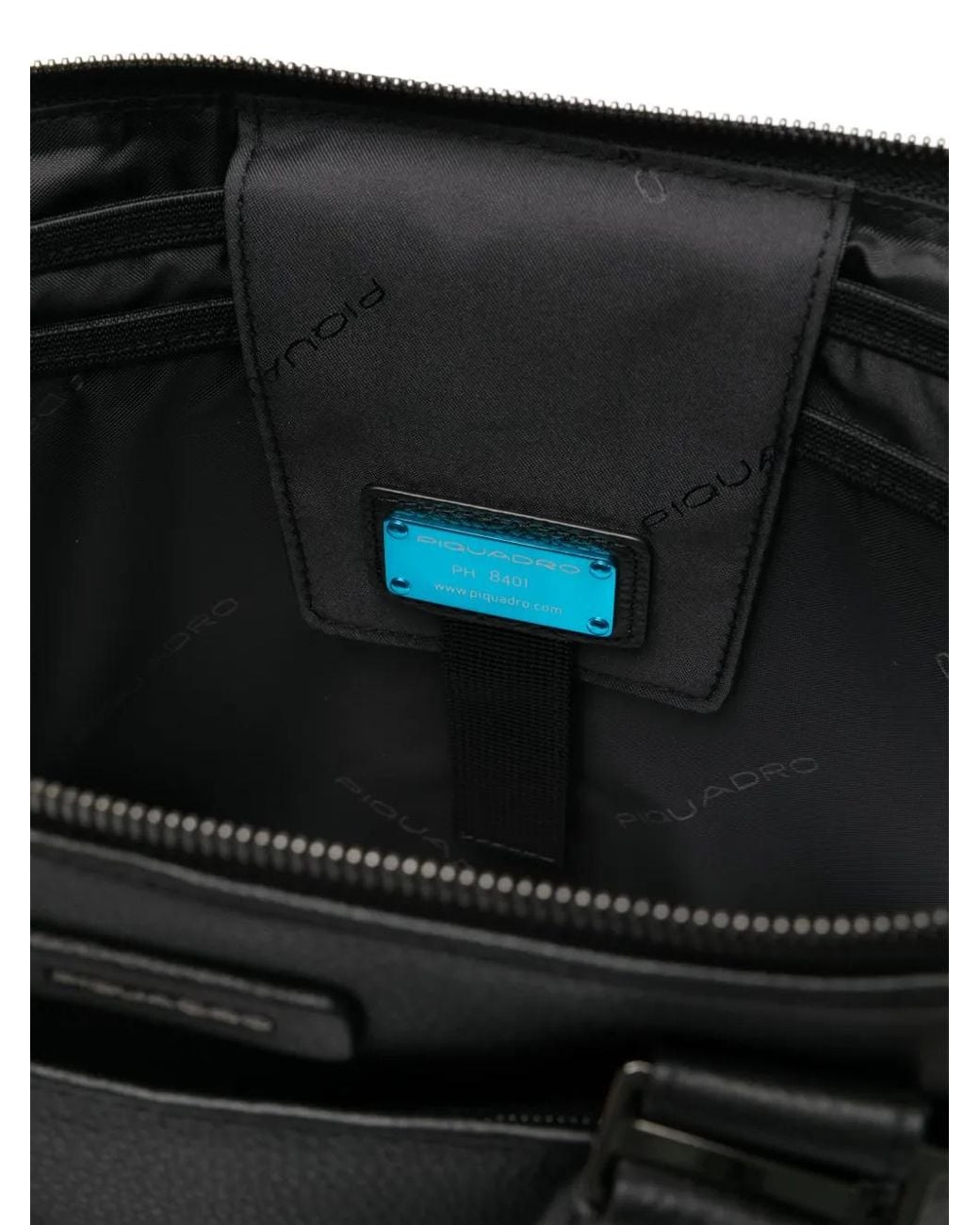 Piquadro Erweiterbare Laptoptasche in Black für Herren