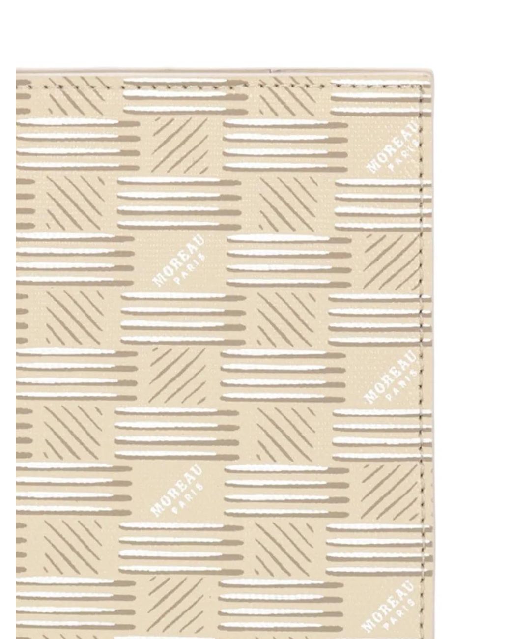 Moreau Natural Printed Passport Holder