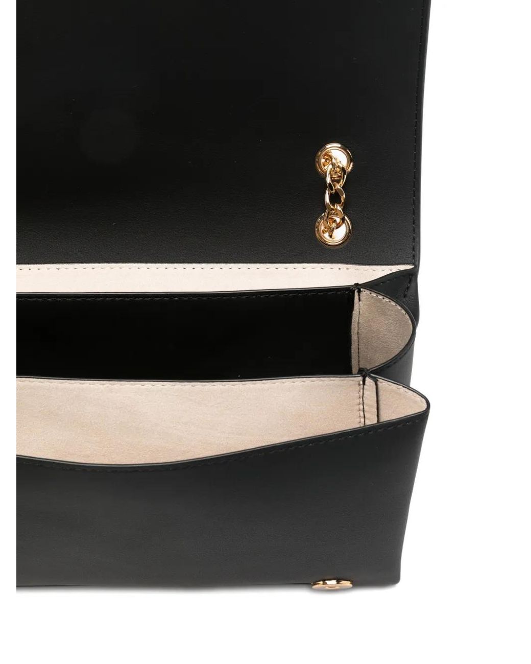 Love Moschino Gray Logo-Lettering Shoulder Bag