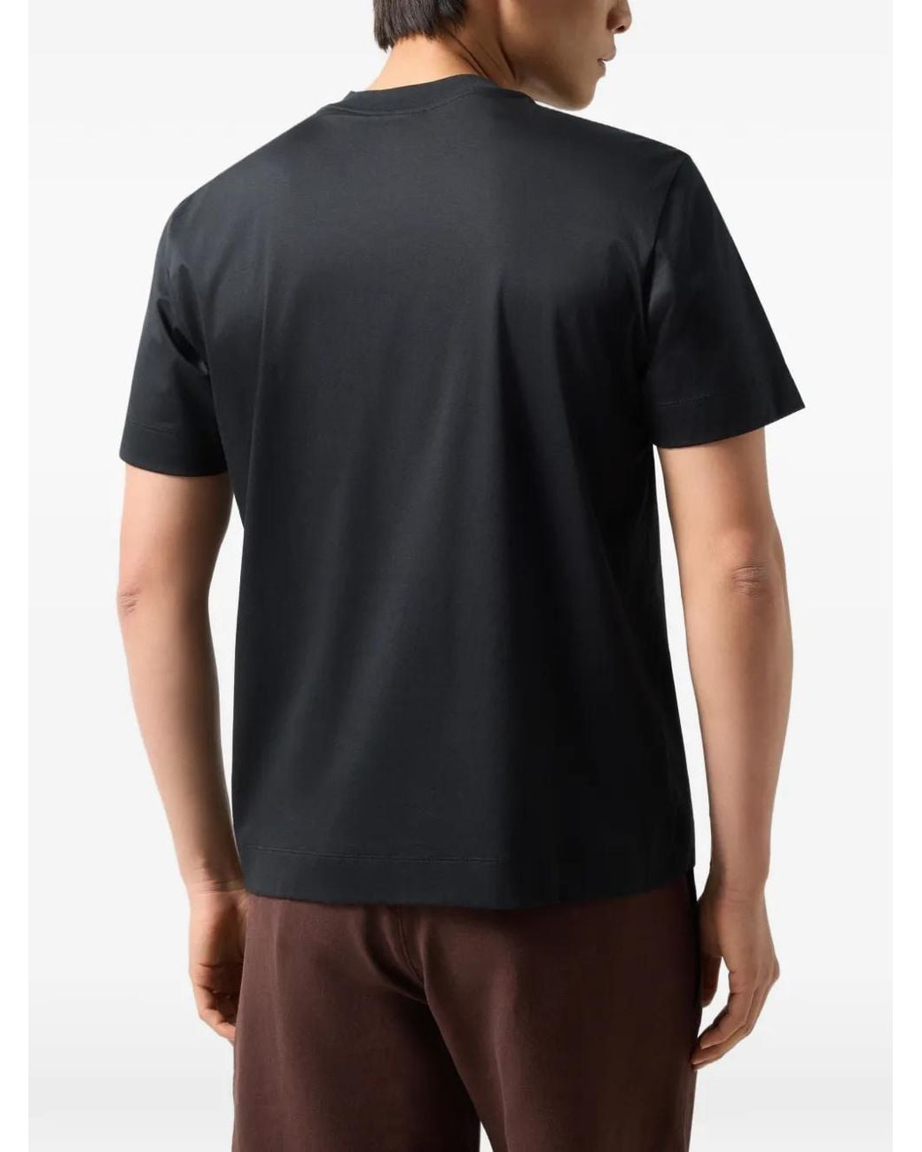 Bogner Black Tiam V-Neck T-Shirt for men