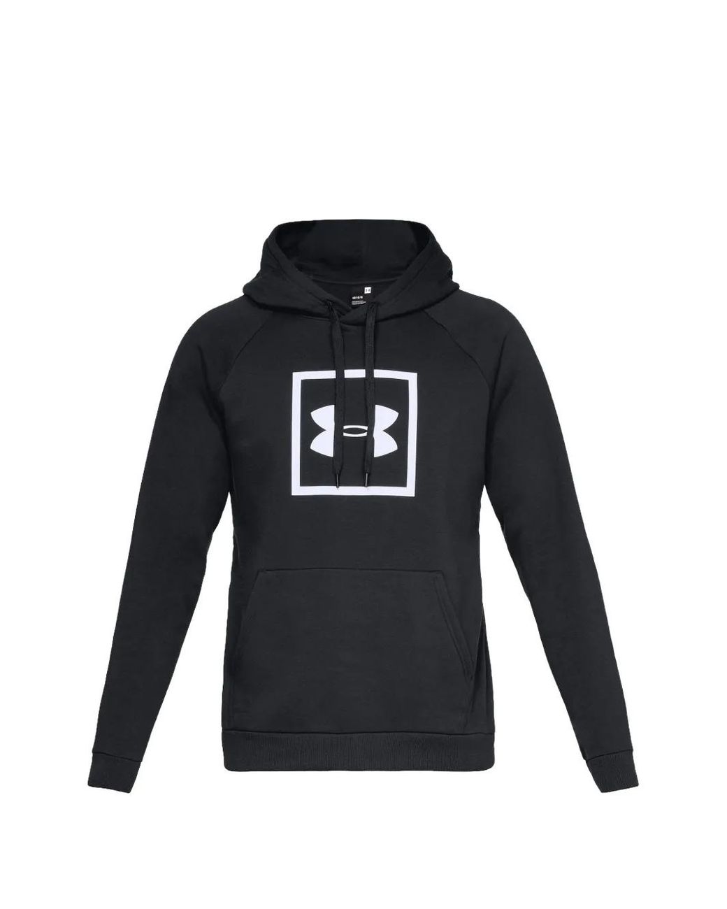 Under Armour Black Logo-Print Hoodie for men