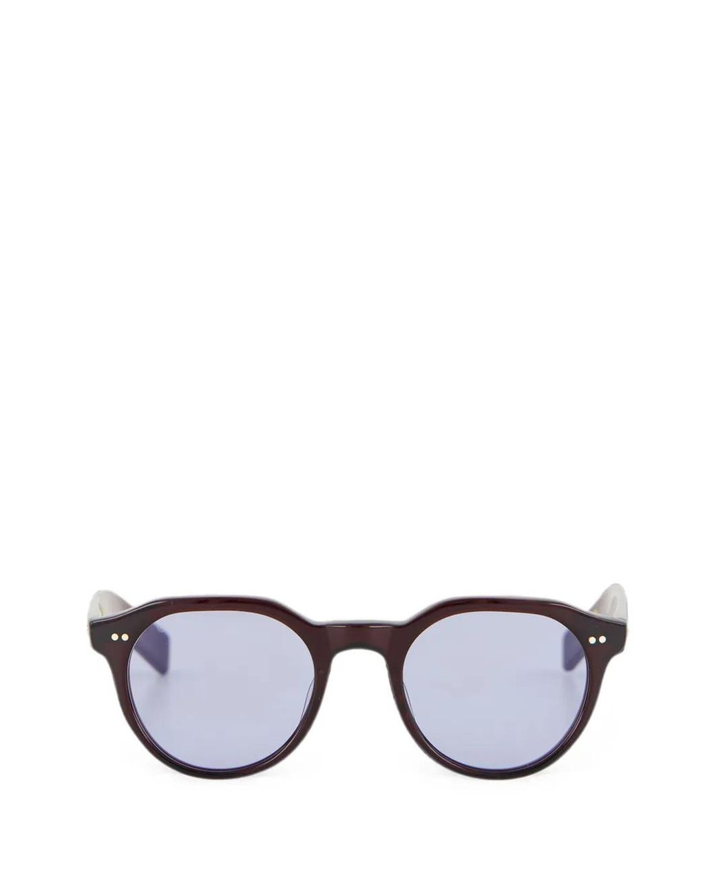 Eyevan 7285 Multicolor Lunettes De Soleil Lubine À Monture Ronde for men