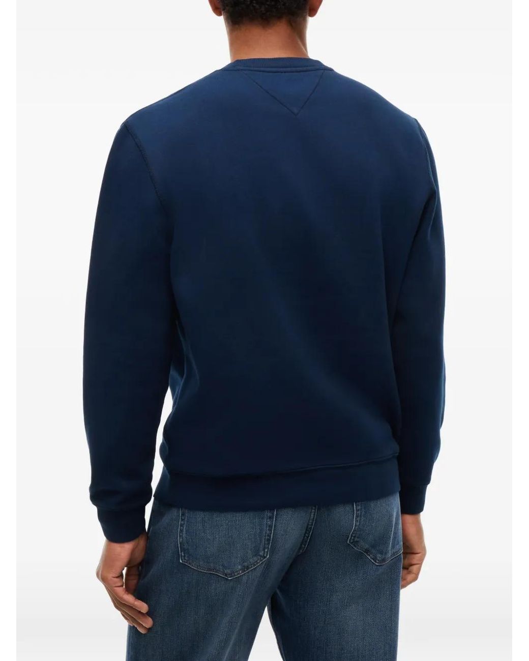 Pull À Patch Logo Tommy Hilfiger pour homme en coloris Blue