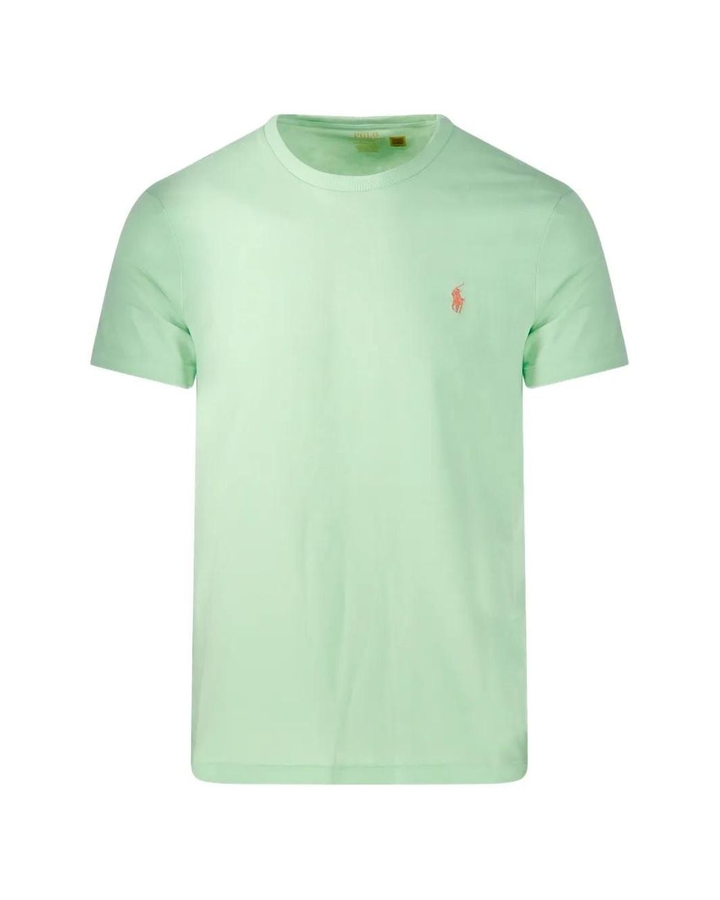 Polo Ralph Lauren Green Logo-Embroidered T-Shirt for men