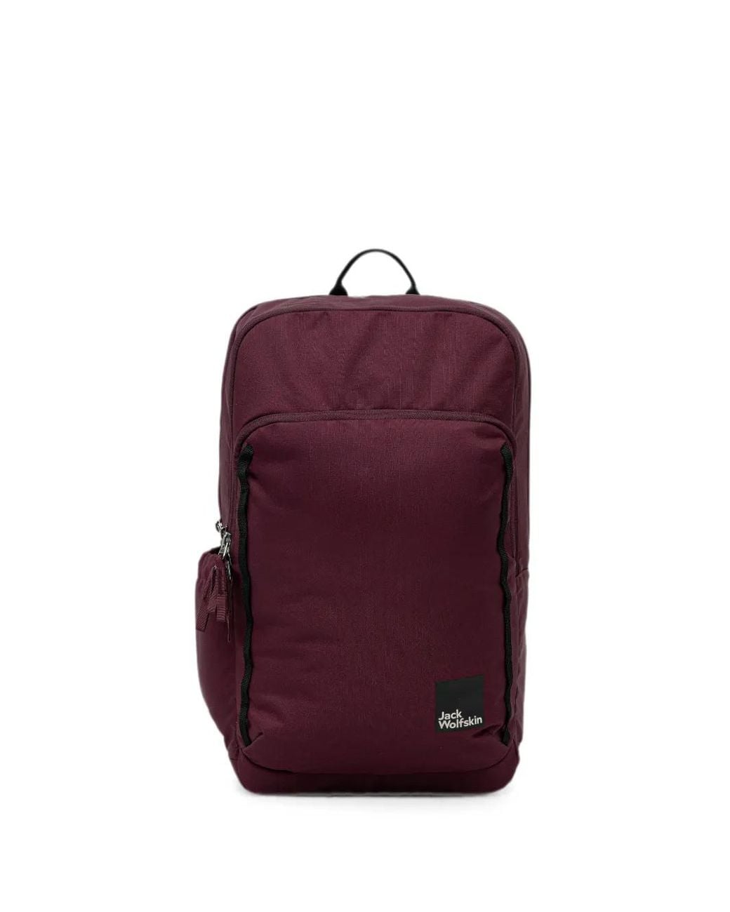 Jack Wolfskin Purple Terracade Logo-Patch Zip-Fastening Backpack