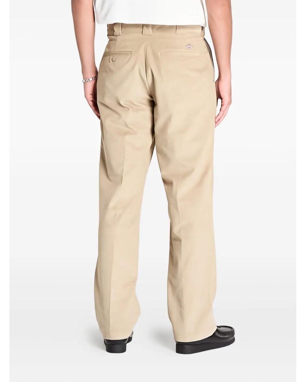 Dickies Natural Darted Chino Trousers for men
