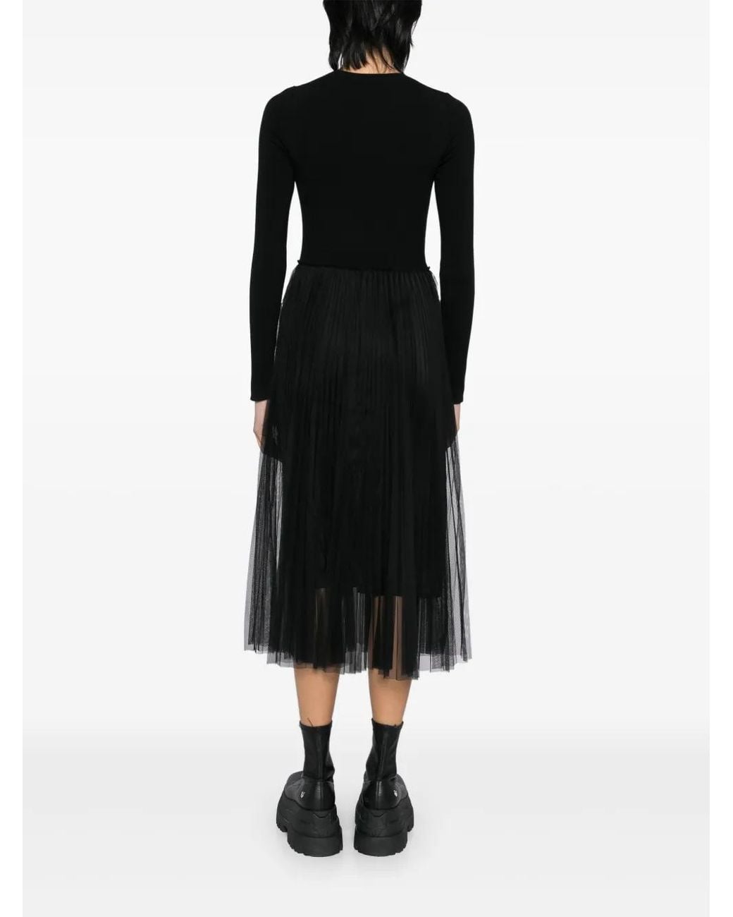 JNBY Black Long Sleeves Dress