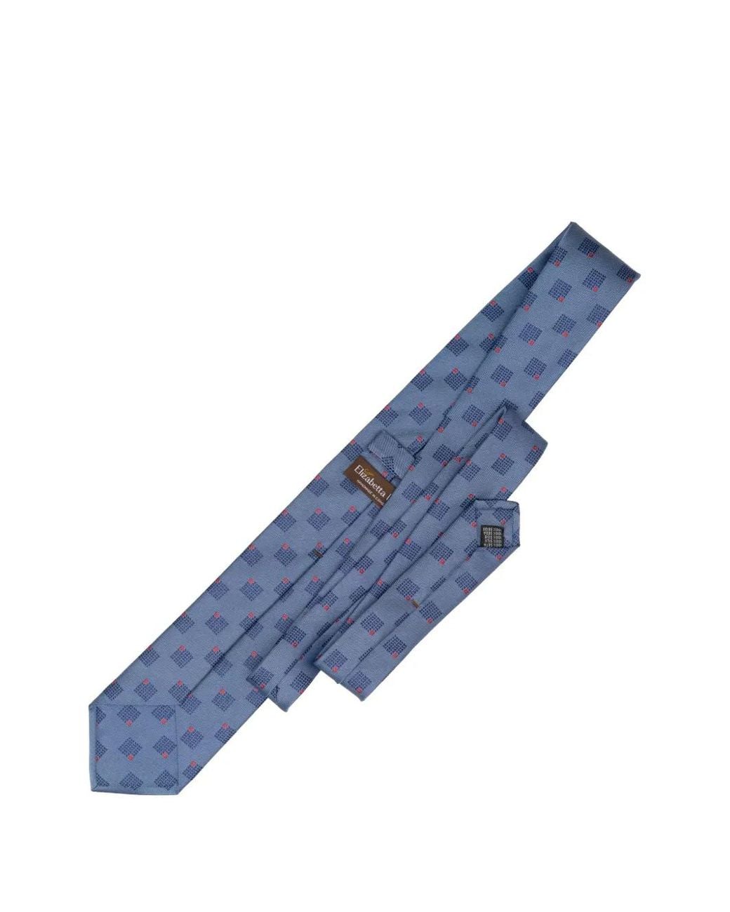 Elizabetta Blue Siena Jacquard-Woven Tie for men