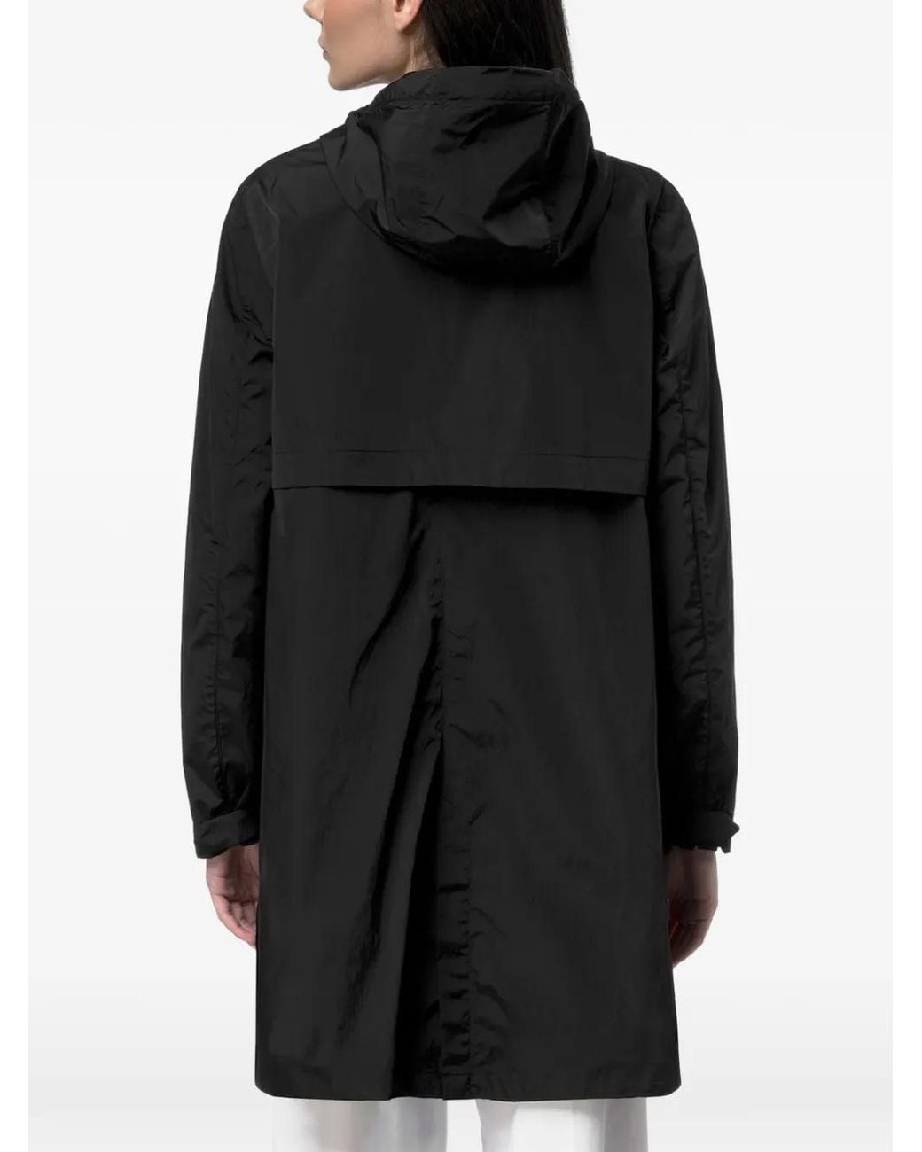 K-Way Black Sophilene Hooded Jacket