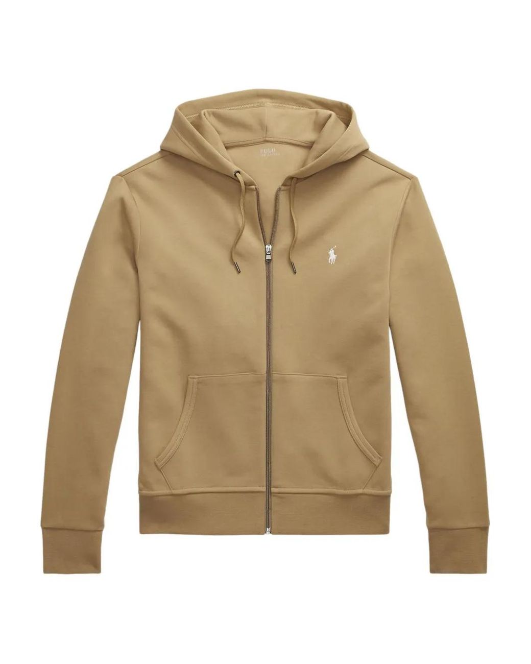 Polo Ralph Lauren Natural Full-Zip Hooded Sweater for men
