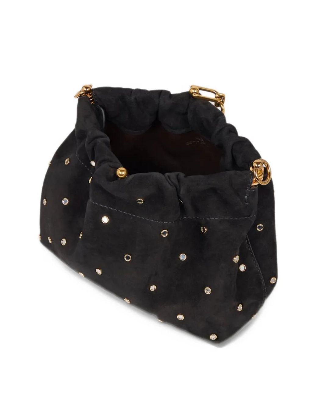 Etro Black Small Vela Blossom Bag
