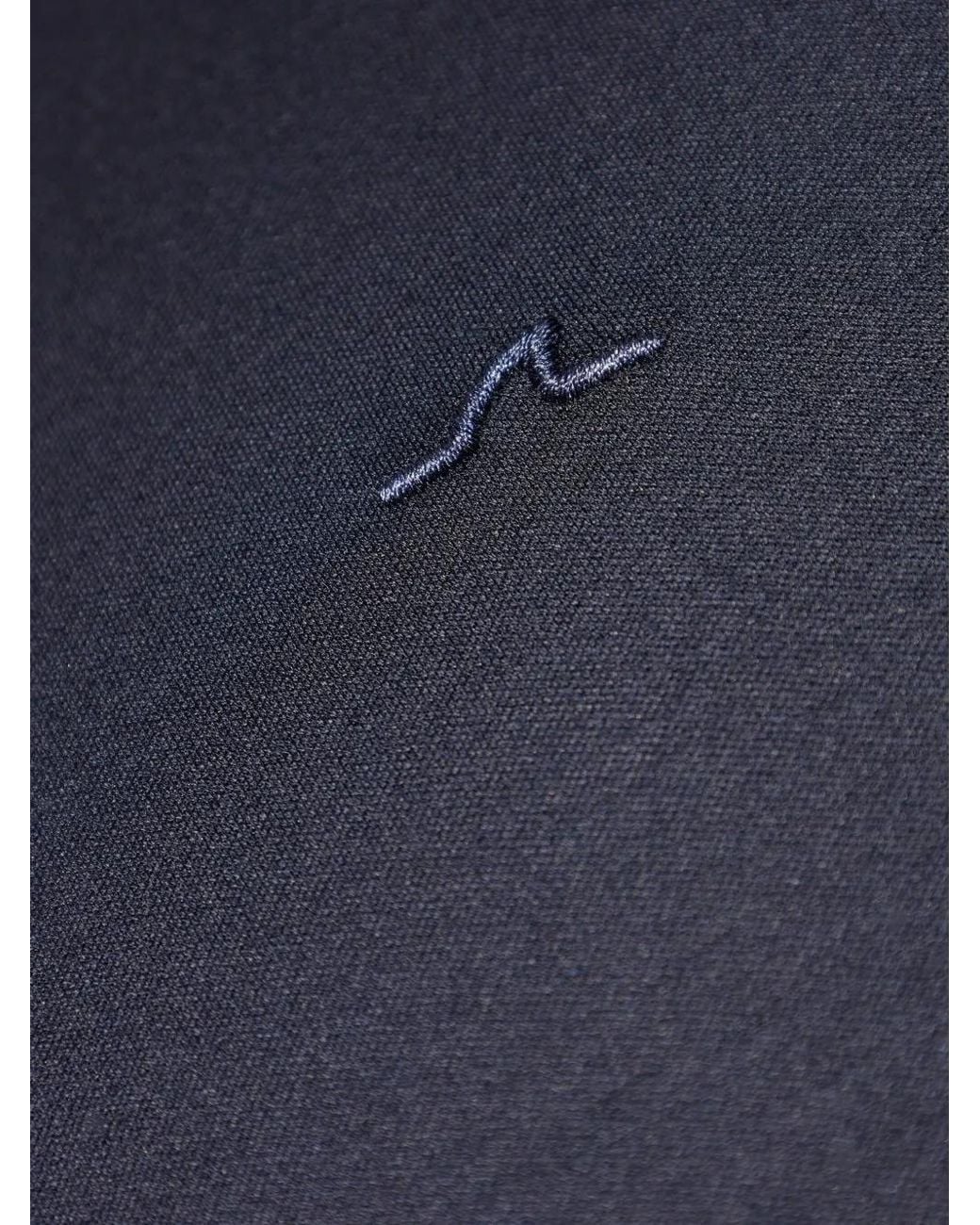 Paul & Shark Blue Logo-Embroidered Cotton T-Shirt for men